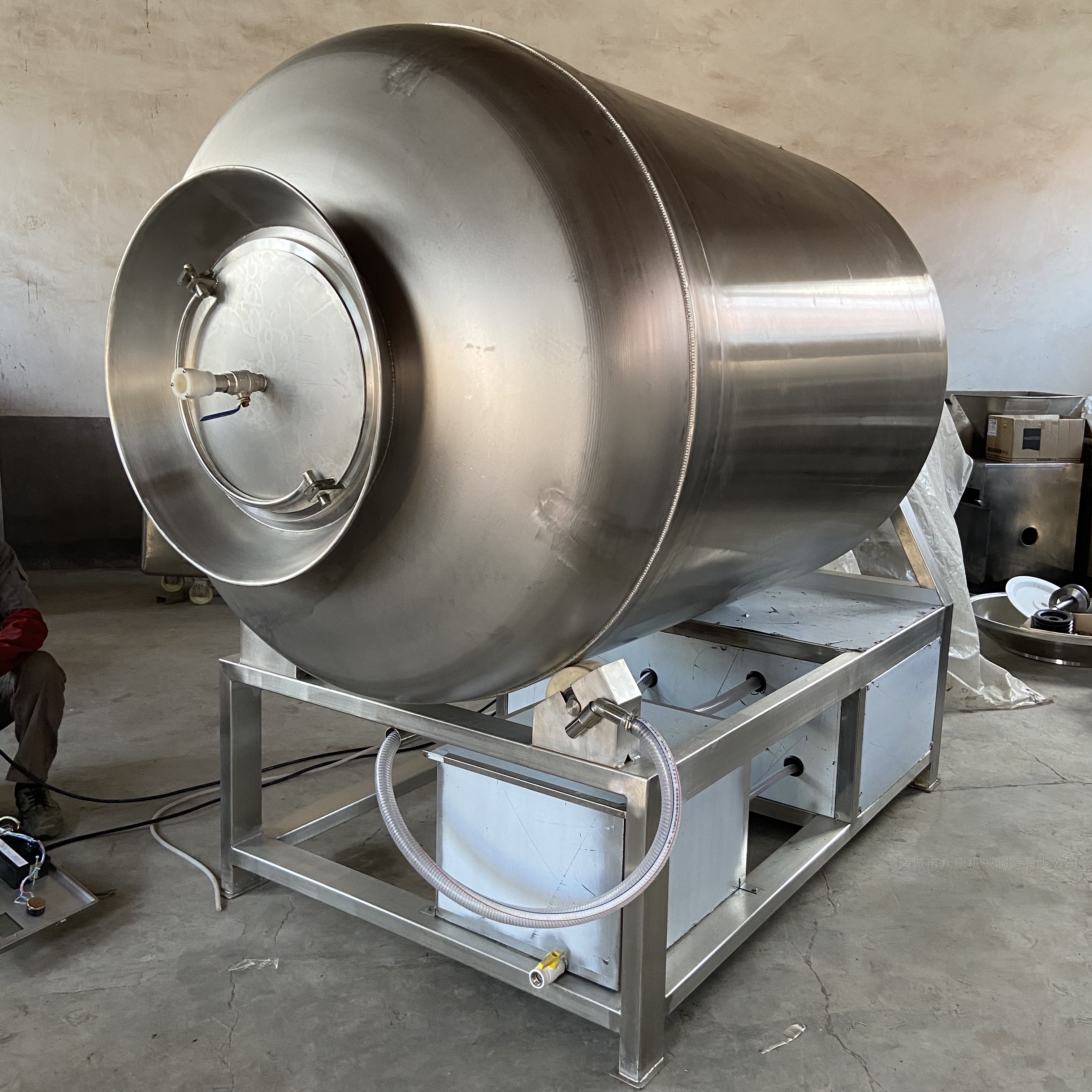 实验室真空滚揉机 真空滚揉机 节能液压滚揉机