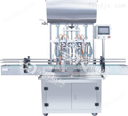自动四头膏体灌装机